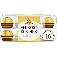 Los mejores  - Ferrero Rocher Bombones Praliné de Chocolate- 16 x 200g